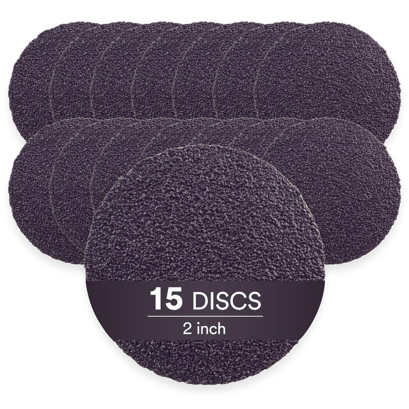Cubitron 3M Cubitron II Roloc Fibre Disc, 786C, 33380, 2 in, 80+, 15 discs, Used for Automotive Grinding, Weld Blending, Deburring - Image 1